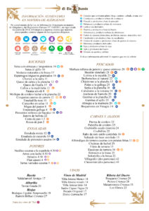 CARTA El Tio Juanon Restaurante en Navalcarnero